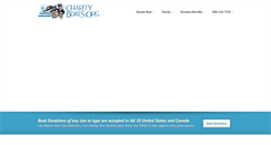Desktop Screenshot of charityboats.org